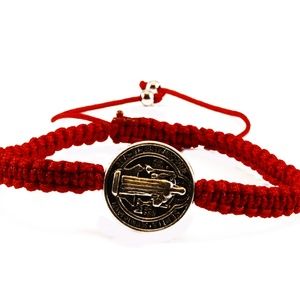 Saint Benedict Red Bracelet